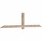 Ekena Millwork Eugene Smooth Timber Gable Bracket, Douglas Fir, 96"W x 24"H x 3 1/2"D x 3 1/2"F, 6/12 Pitch GBW096X24X0404EUG00SDF - alternate 5